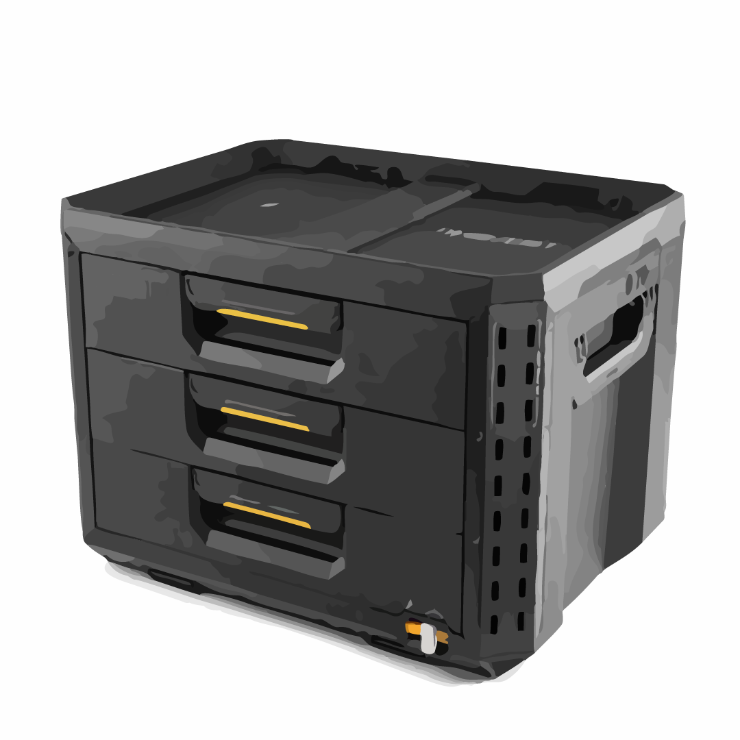 Toughbuilt StackTech Three Drawer (Original non-locking) Accessories ...