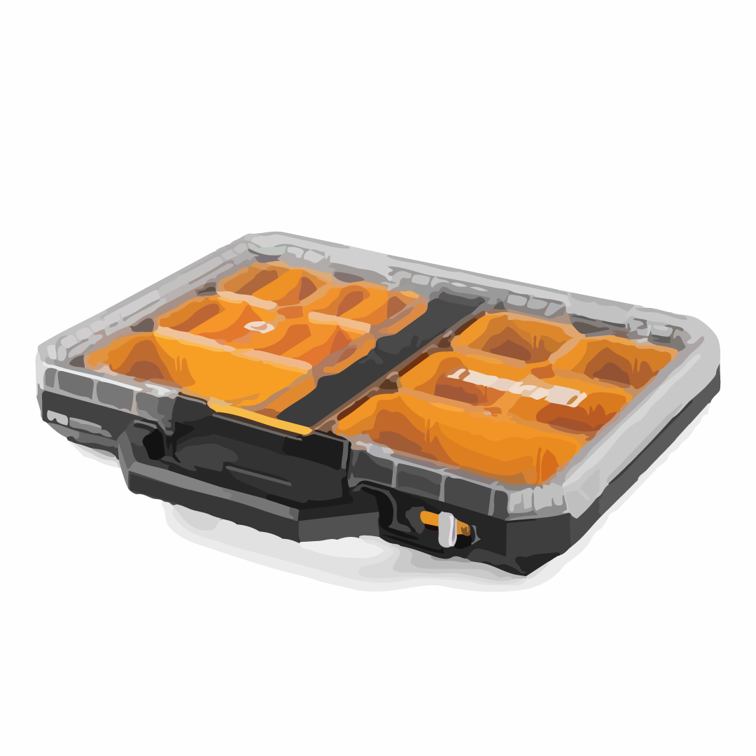 toughbuilt stacktech low profile organiser products