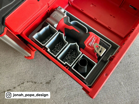 Drawer M12 Rivet Gun Insert  packout australia