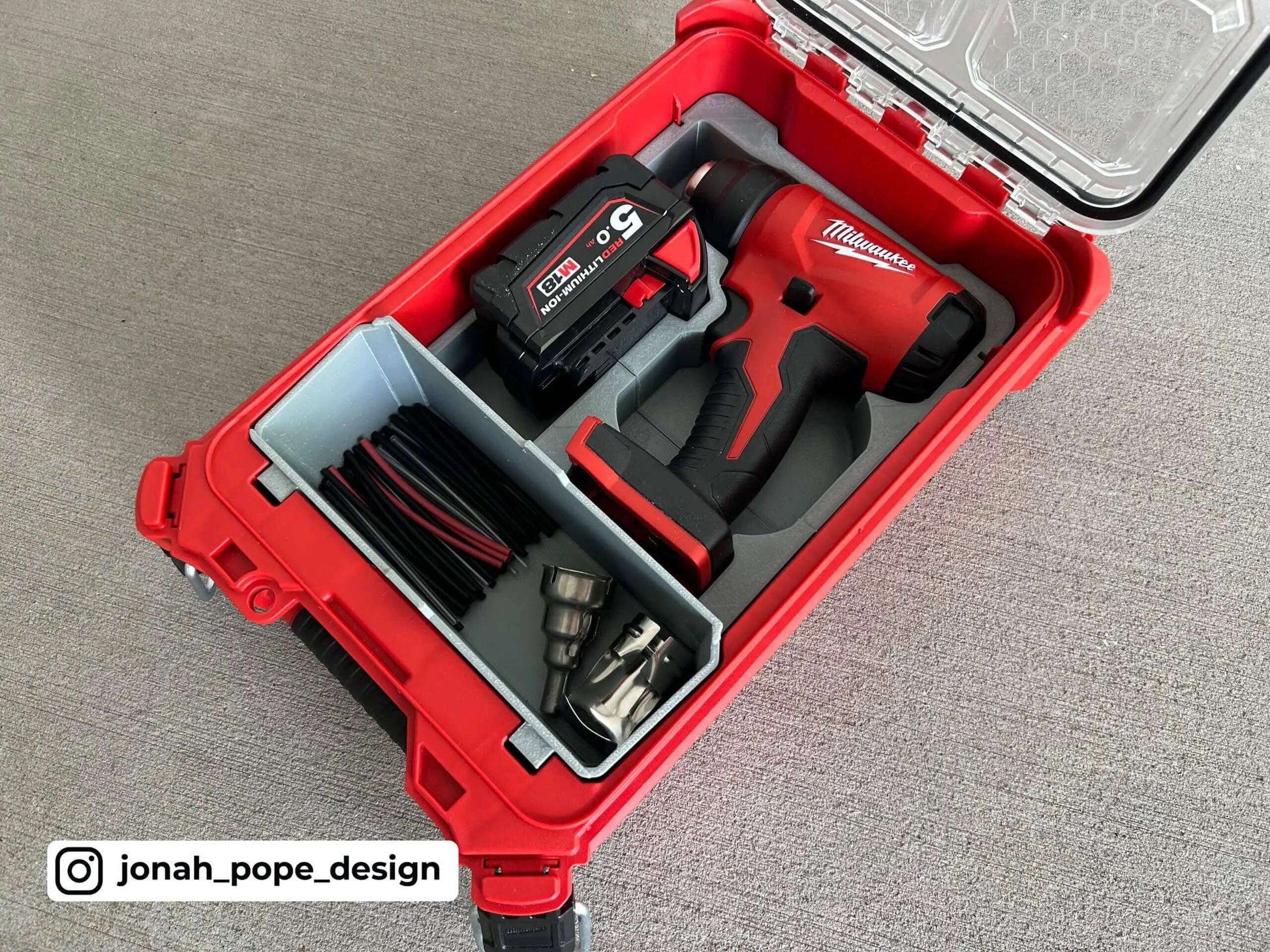 M18 Heat Gun Insert  packout australia