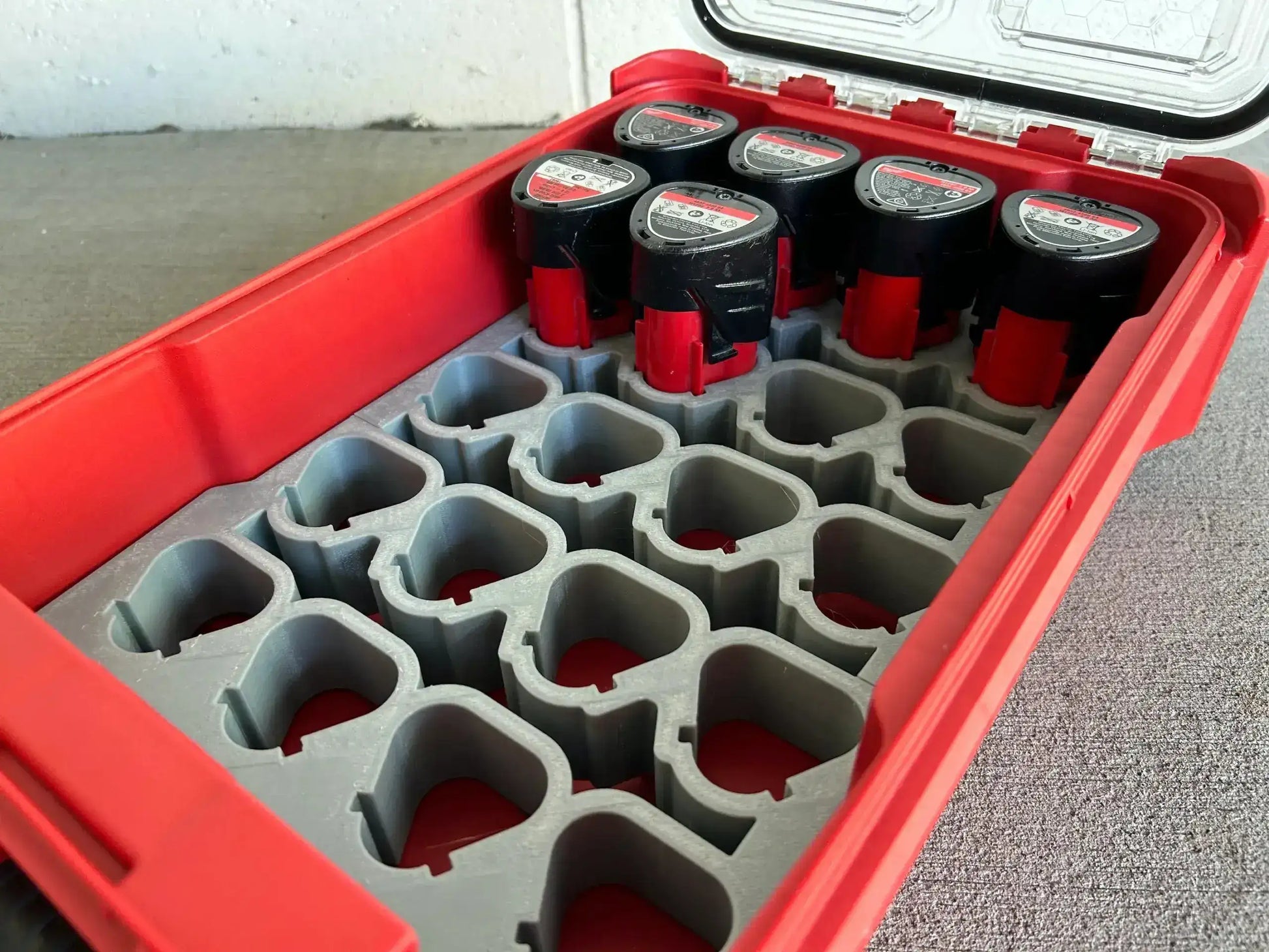 M12 Battery Rack Insert  packout australia