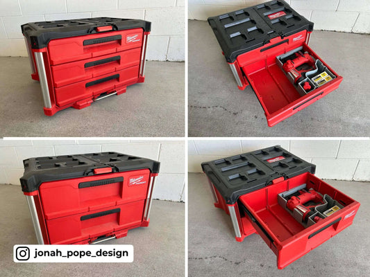 Drawer M12 Pin Nailer Insert  packout australia