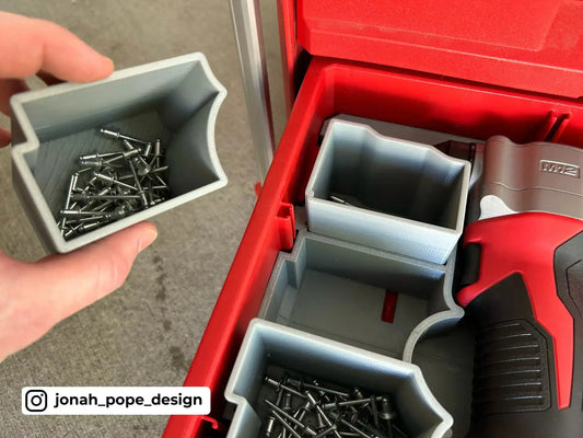 Drawer M12 Rivet Gun Insert  packout australia