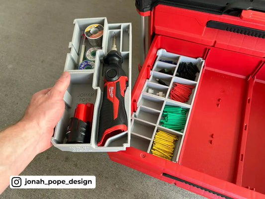 M12 Soldering Iron Insert | Modular PACKOUT Drawer System  packout australia