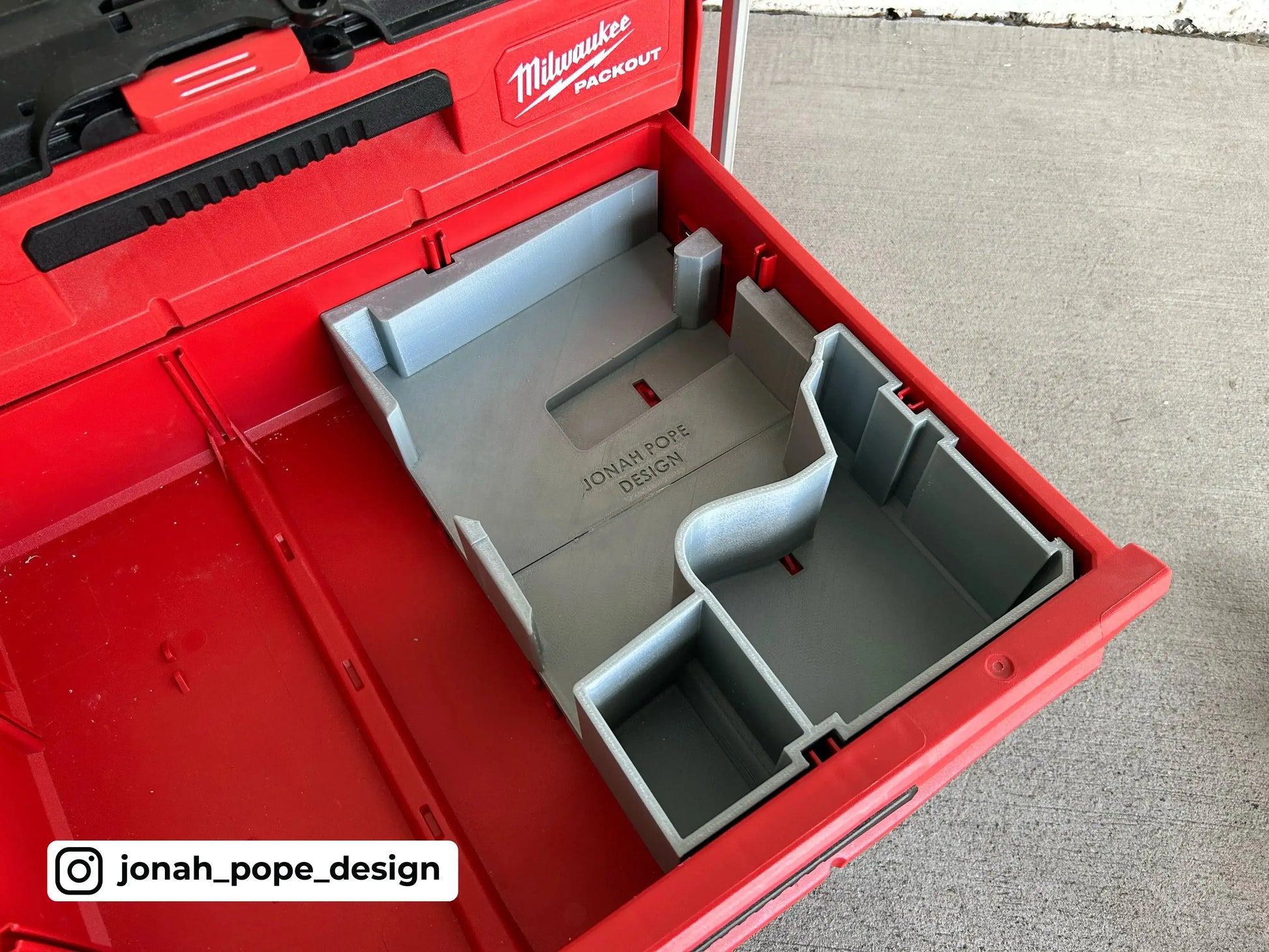 Drawer M12 Pin Nailer Insert  packout australia