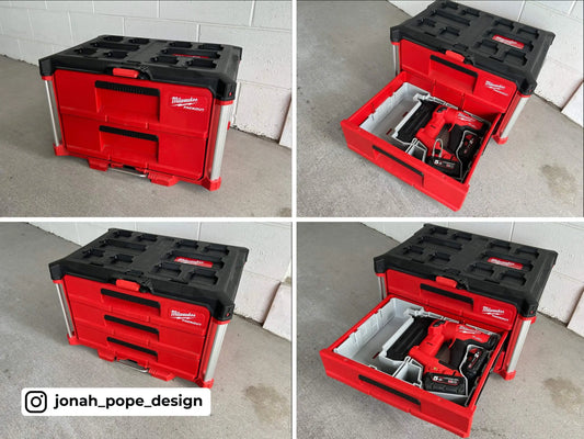 Drawer M18 Brad Nailer 18G Insert  packout australia