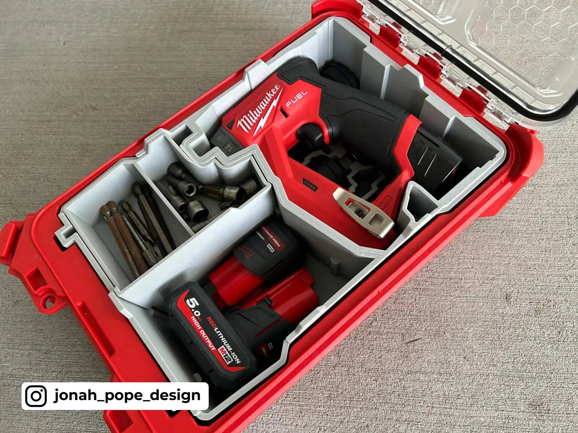 M12 Installation Driver Insert  packout australia