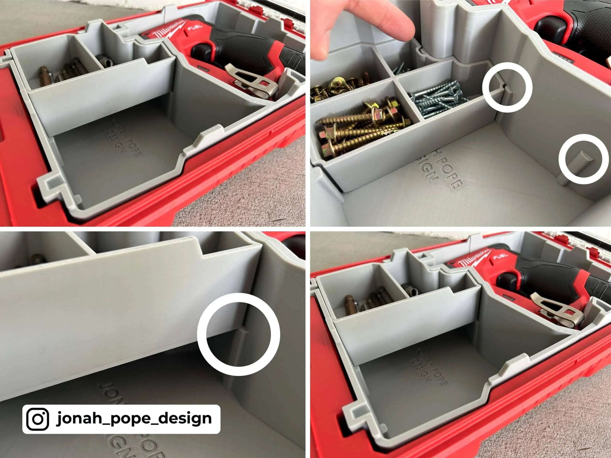 M12 Installation Driver Insert  packout australia