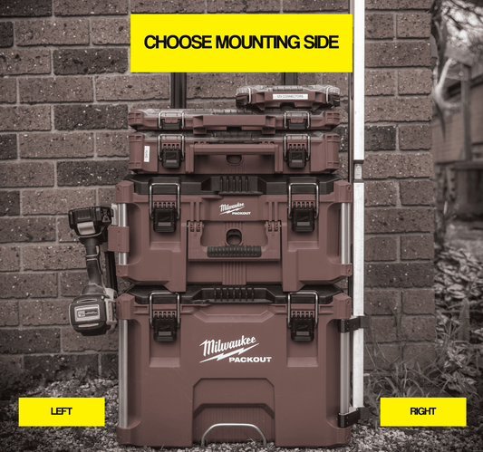 levelup 5in1 packout level holder track saw extension pole rulers