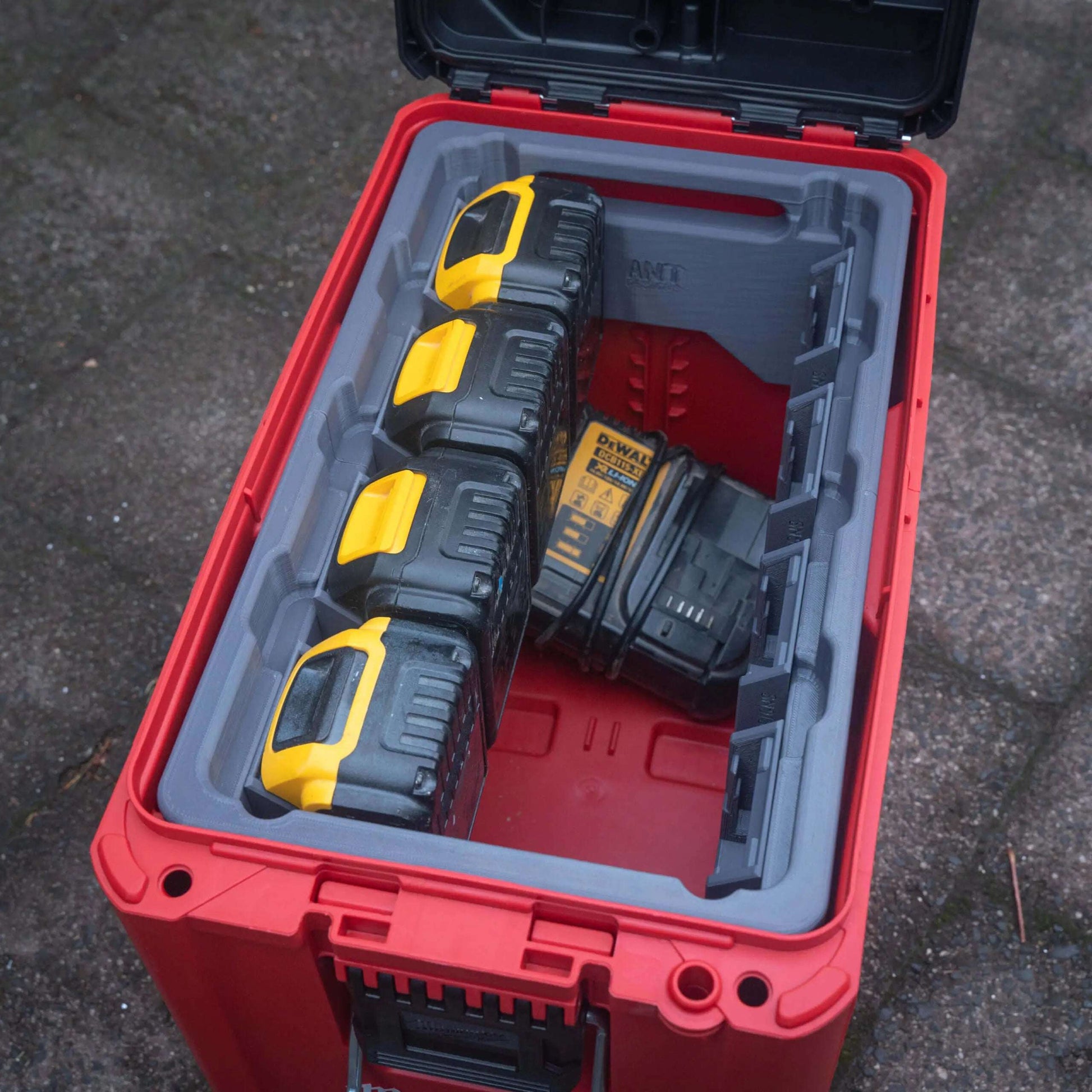 Modular Battery Rack UPPER Insert (Compact Tool Box)  packout australia