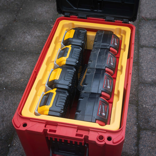 Modular Battery Rack UPPER Insert (Compact Tool Box)