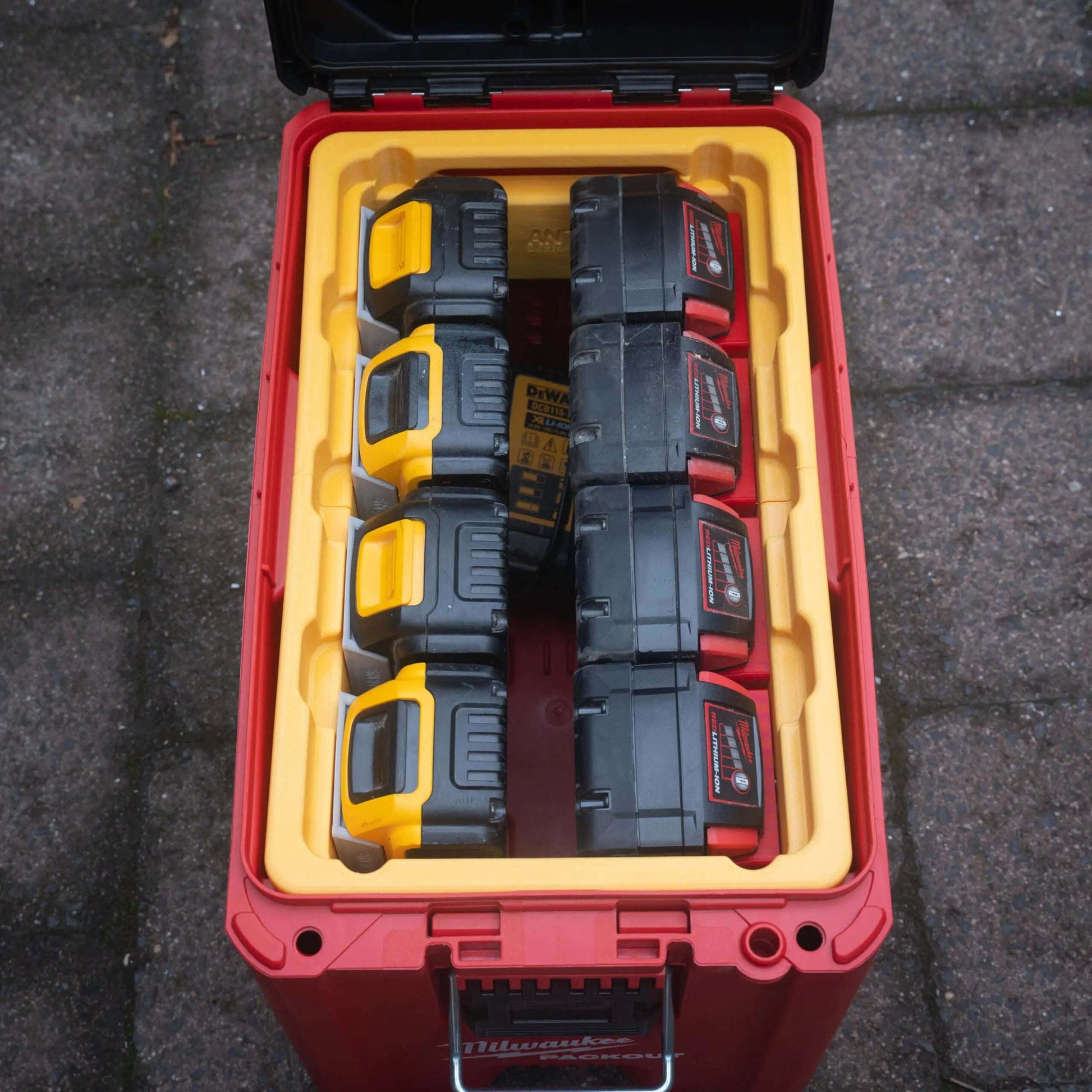 Modular Battery Rack UPPER Insert (Compact Tool Box)  packout australia