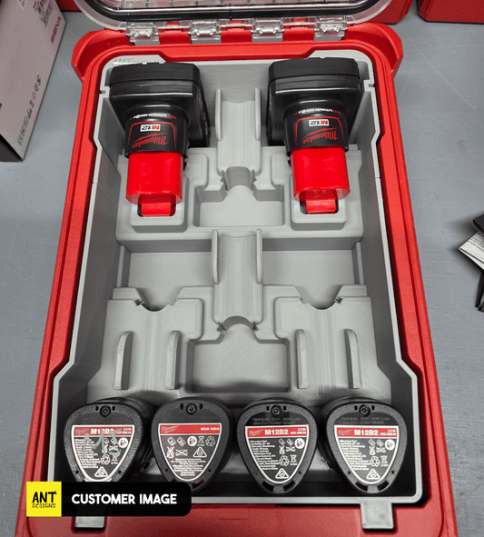 M12 Battery Storage Insert (2Ah / 4Ah)