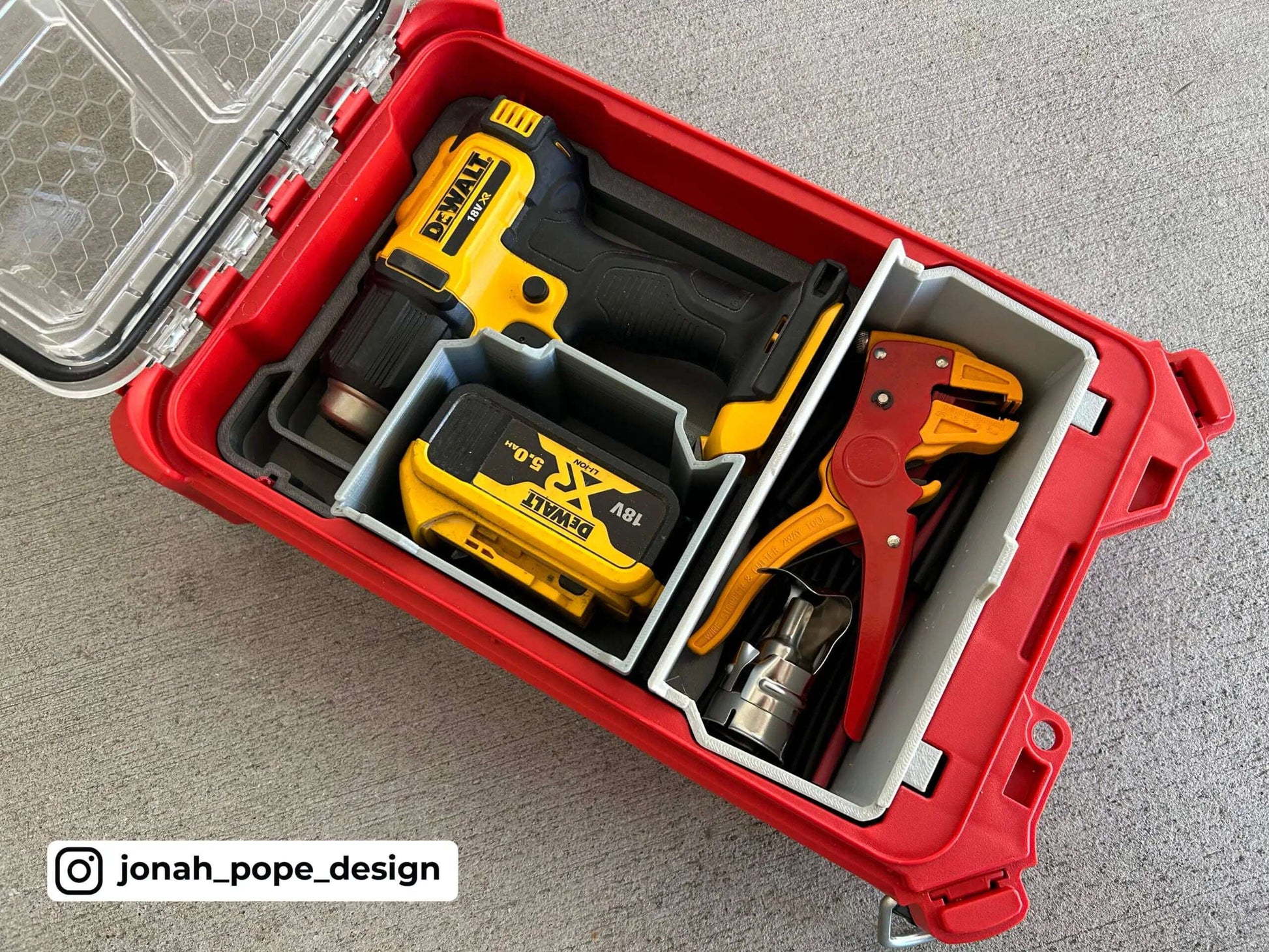 DeWalt Heat Gun Insert  packout australia