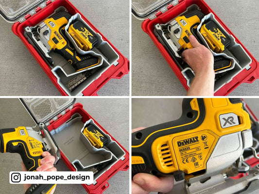 DeWalt Barrel Jigsaw Insert  packout australia