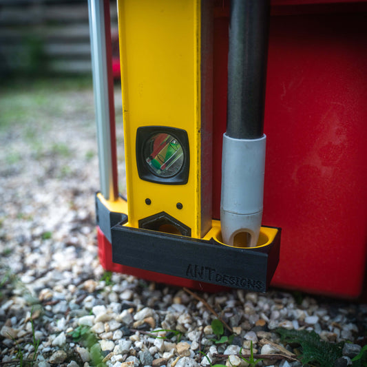 levelup mini 3in1 packout level holder extension pole rulers