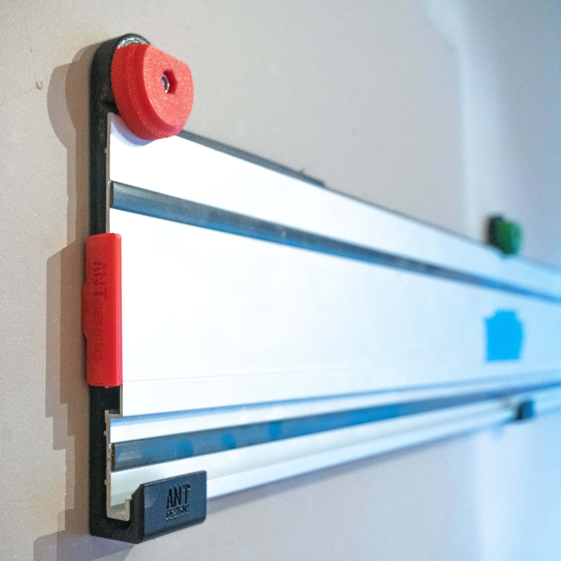 track saw rail holder workshop organisation