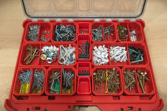 packout slim middle bin organisers bit storage