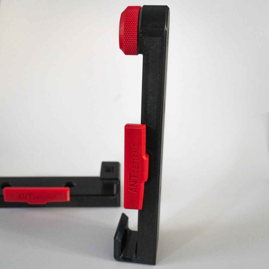 track saw rail holder workshop organisation