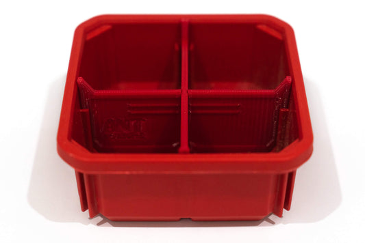 low profile packout organiser dividers red black 2 way 4 way 6 way