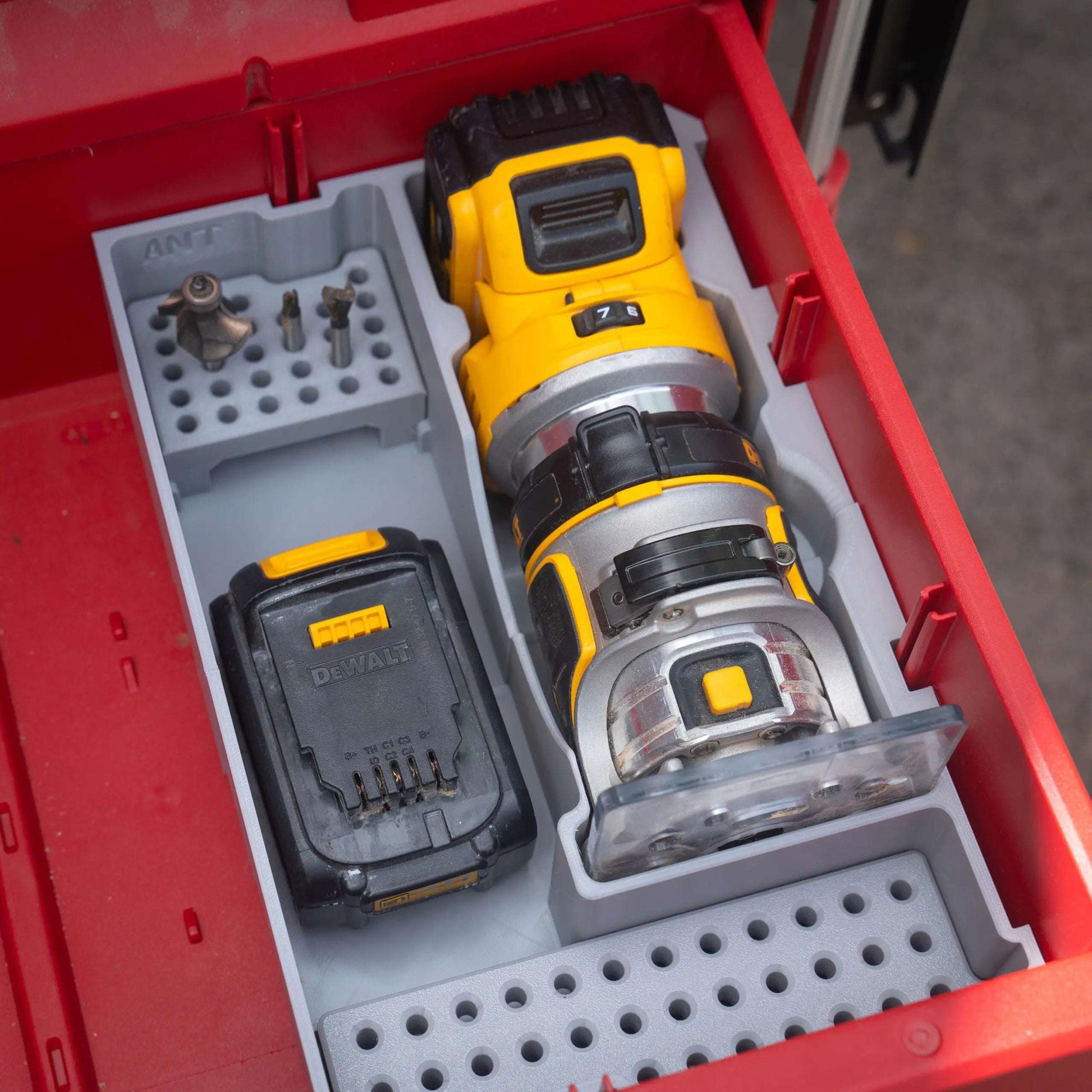 Drawer DeWALT 18V XR Router (PACKOUT)  packout australia