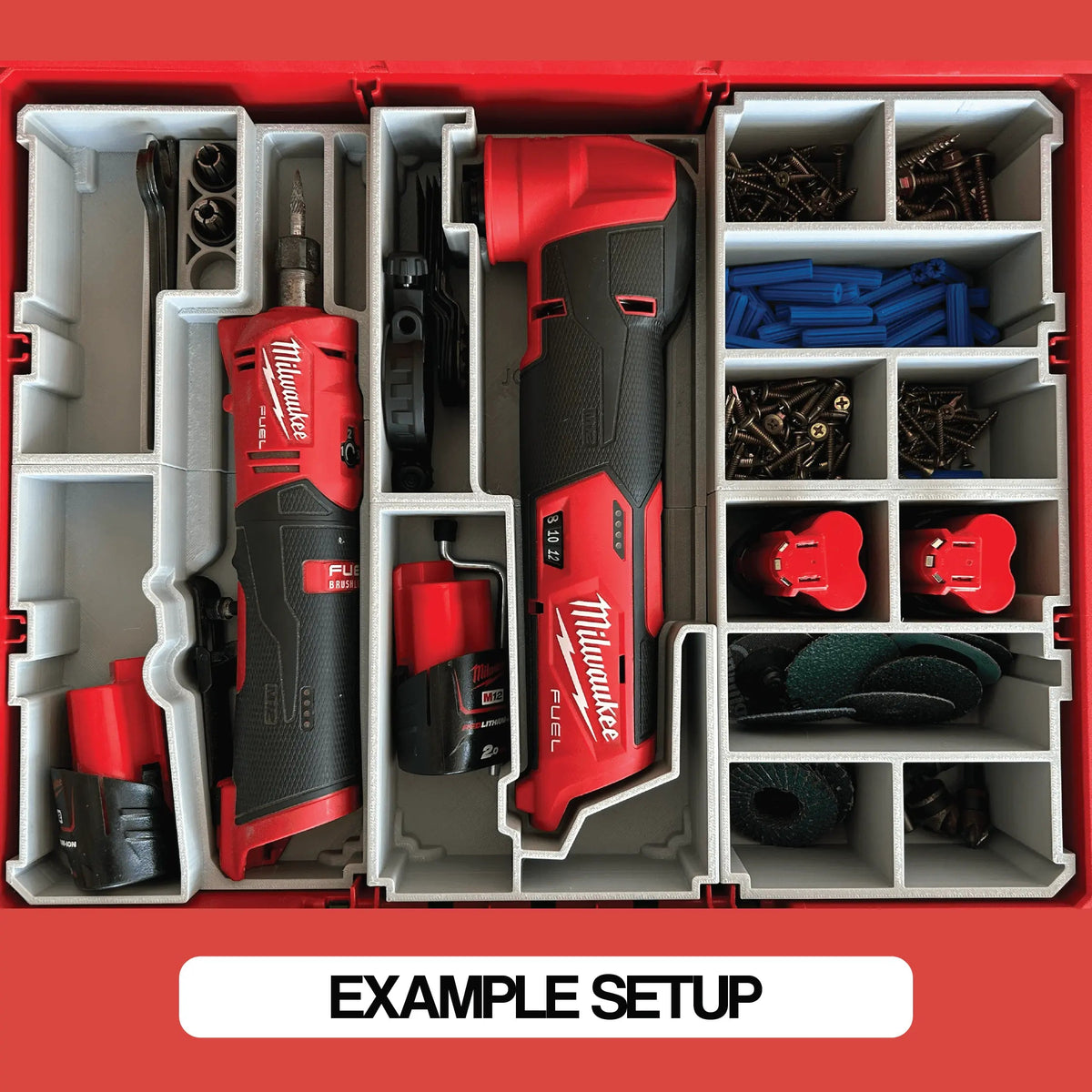 M12 Die Grinder Insert | Modular PACKOUT Drawer System - ANT Designs ...