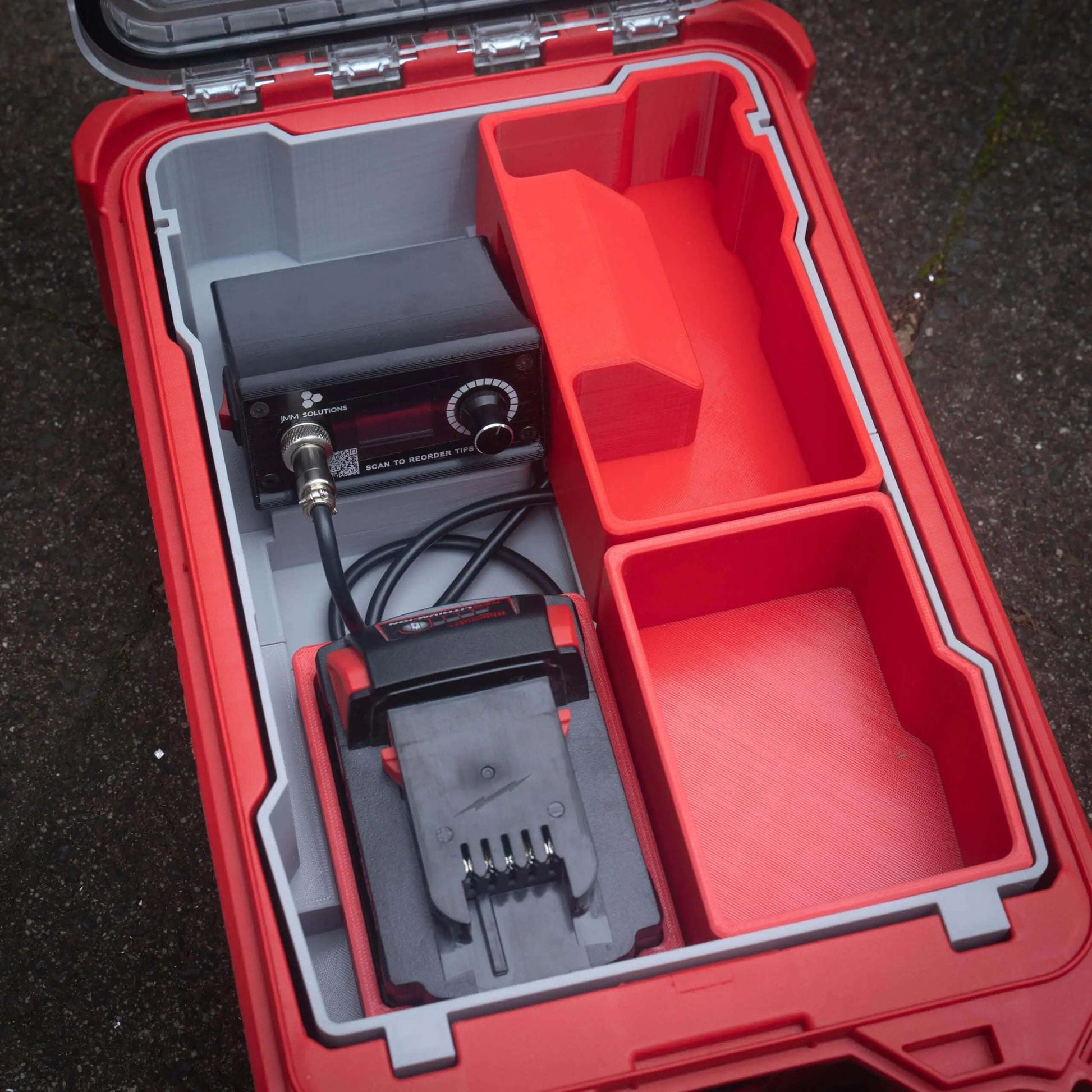 JMM Solutions (M18) Soldering Iron Kit Insert  packout australia