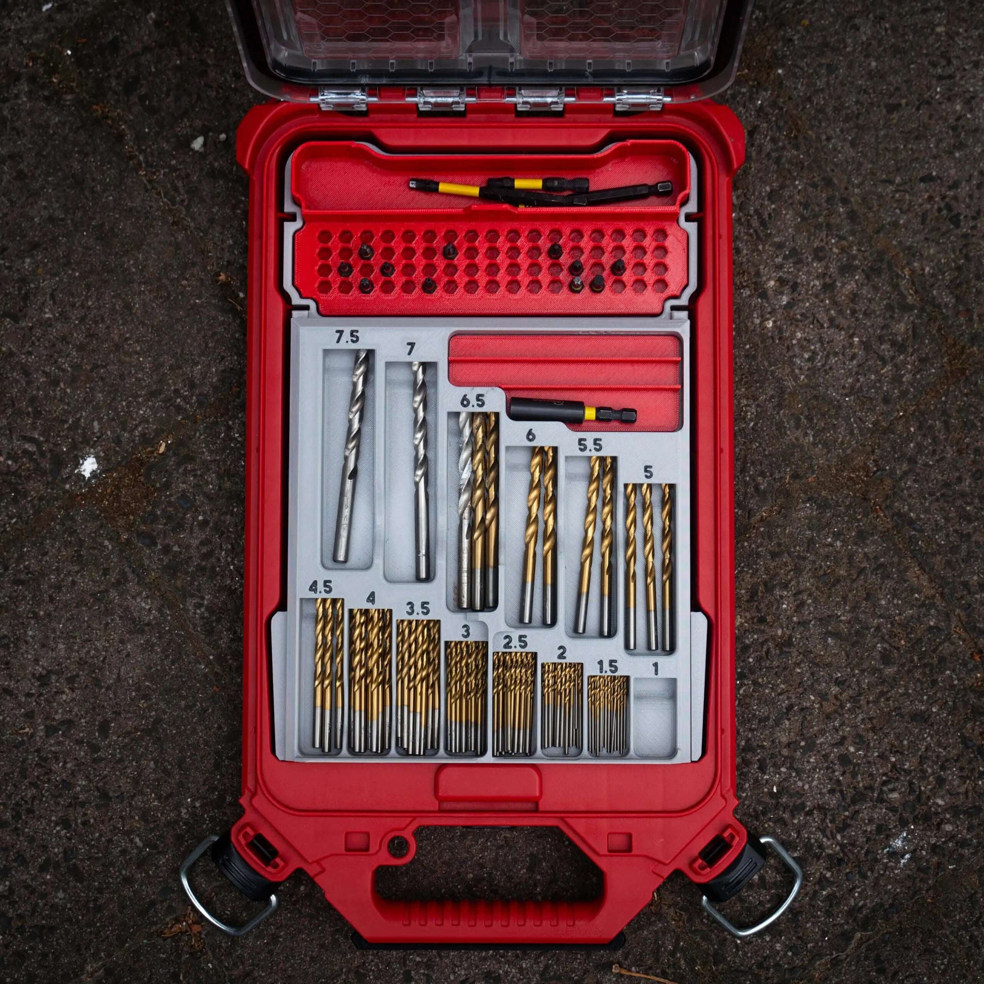 Drill & Driver Bit Storage COMBO Insert  packout australia