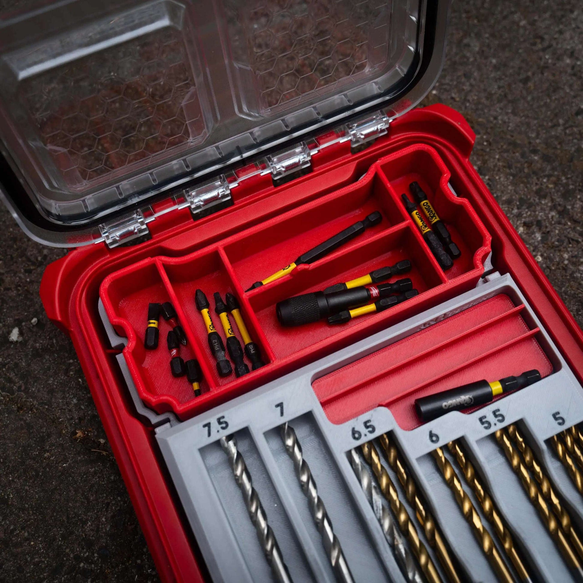Drill & Driver Bit Storage COMBO Insert  packout australia