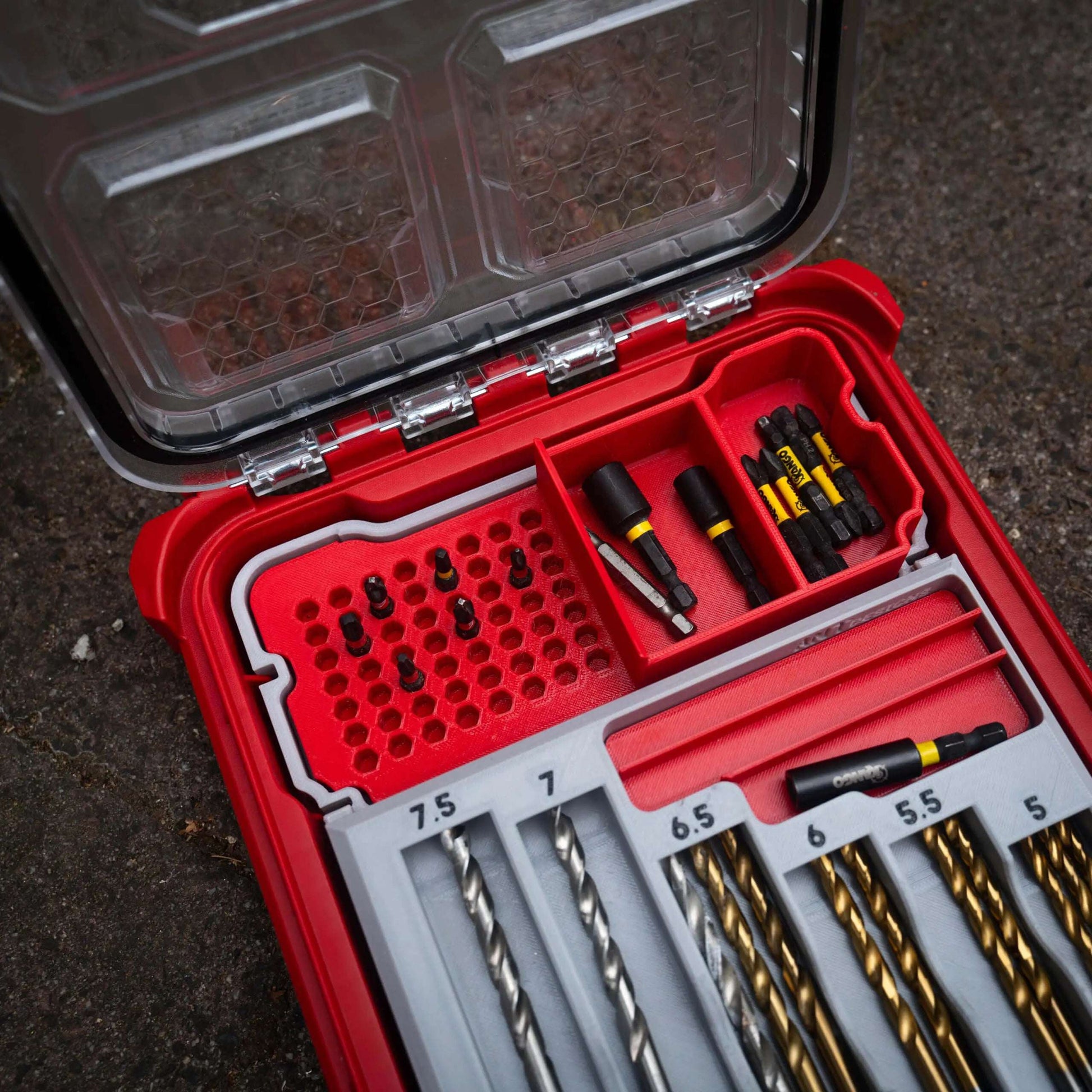 Drill & Driver Bit Storage COMBO Insert  packout australia