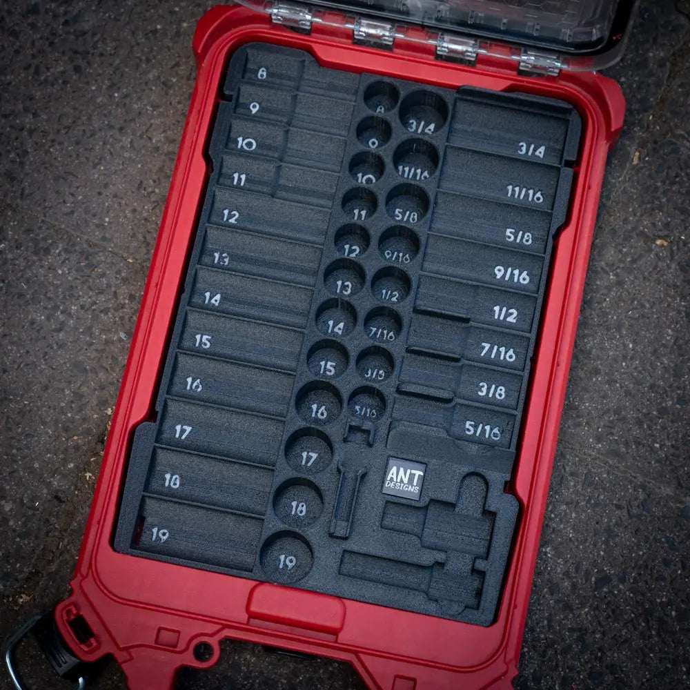 Impact Socket Set Insert (43pc 3/8 Shockwave Kit)  packout australia