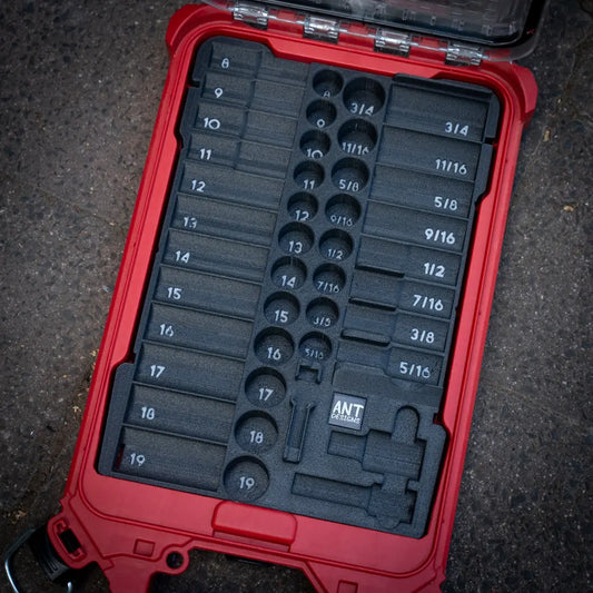 Impact Socket Set Insert (43pc 3/8 Shockwave Kit)  packout australia