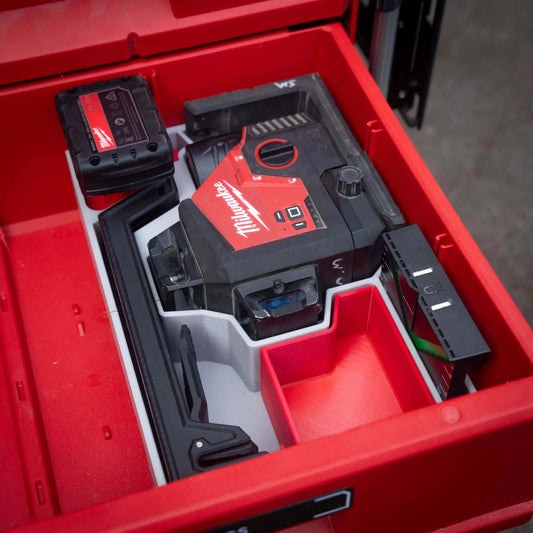 Drawer M12 3 Plane Laser Insert (PACKOUT)  packout australia
