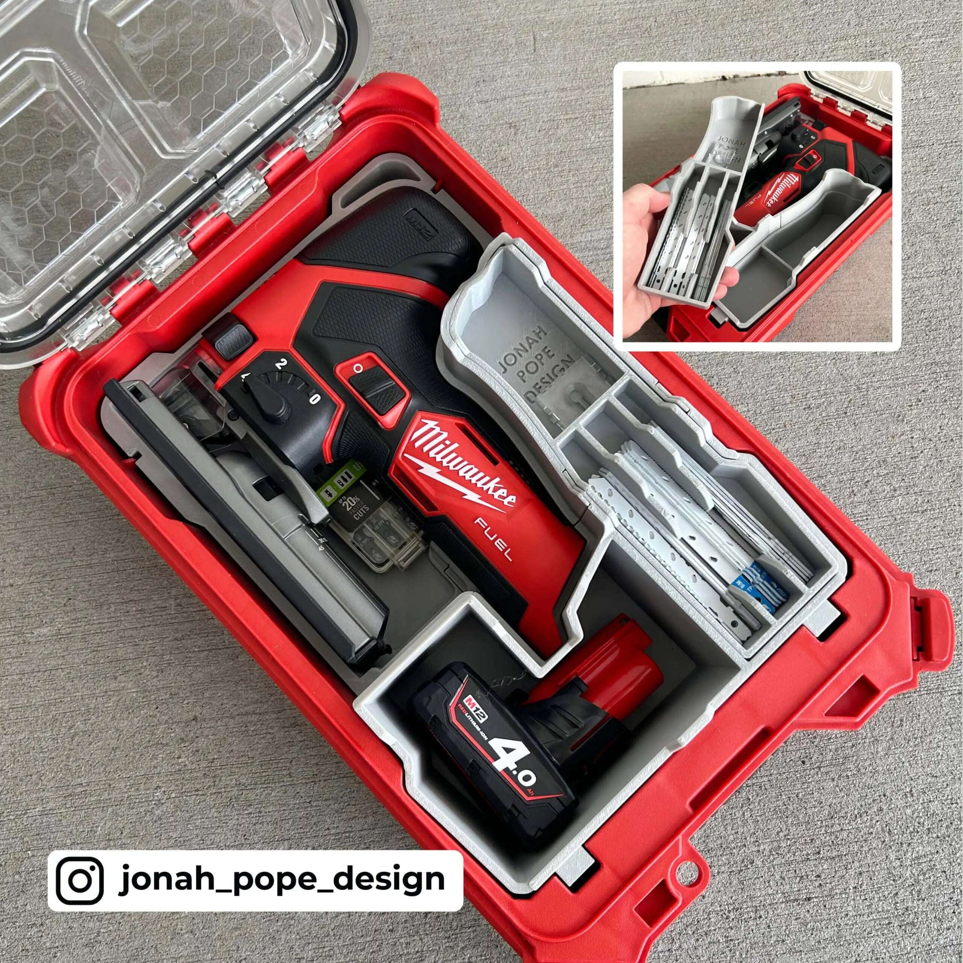 M12 Jigsaw (FUEL) Insert  packout australia
