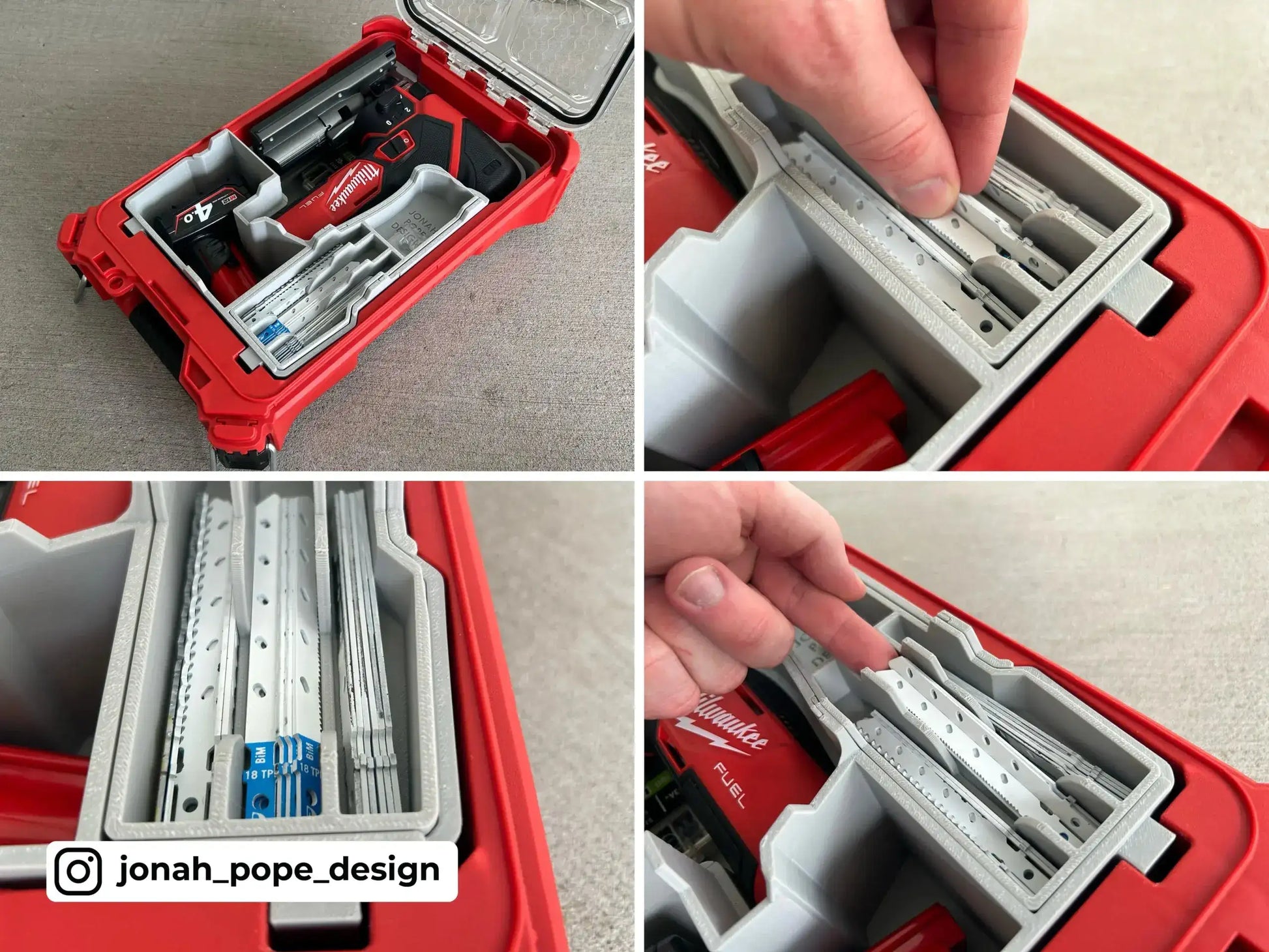 M12 Jigsaw (FUEL) Insert  packout australia