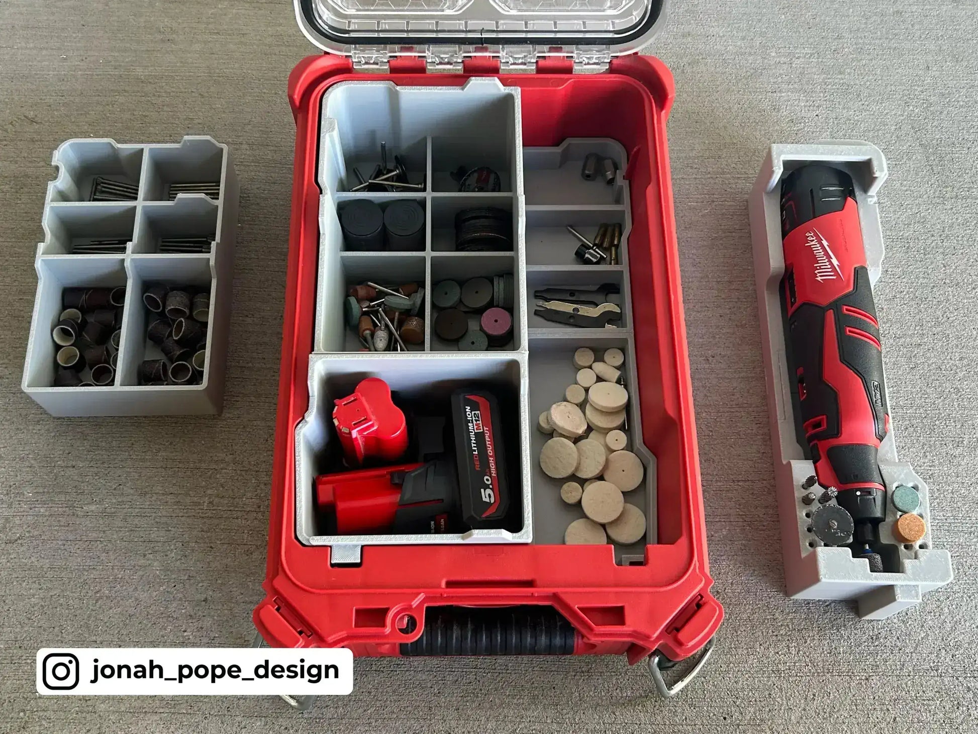 M12 Rotary Tool (New Brushless) Insert  packout australia