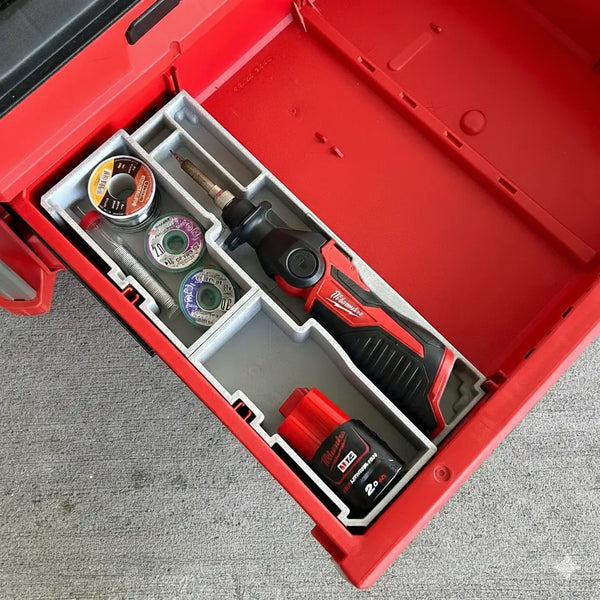 M12 Soldering Iron Insert | Modular PACKOUT Drawer System  packout australia