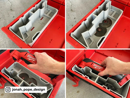 M18 Multi Tool (FUEL) Insert | Modular PACKOUT Drawer System  packout australia