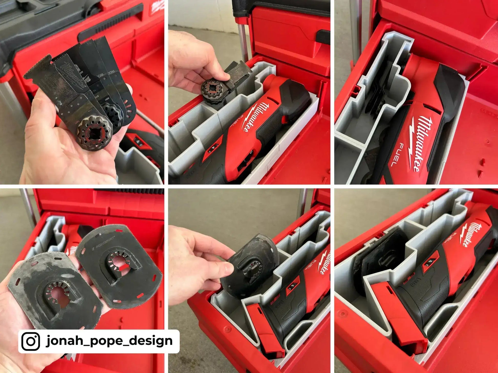 M18 Multi Tool (FUEL) Insert | Modular PACKOUT Drawer System  packout australia