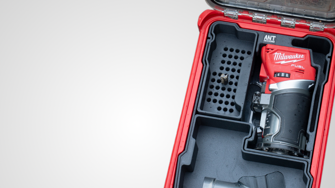 Toolbox interior background