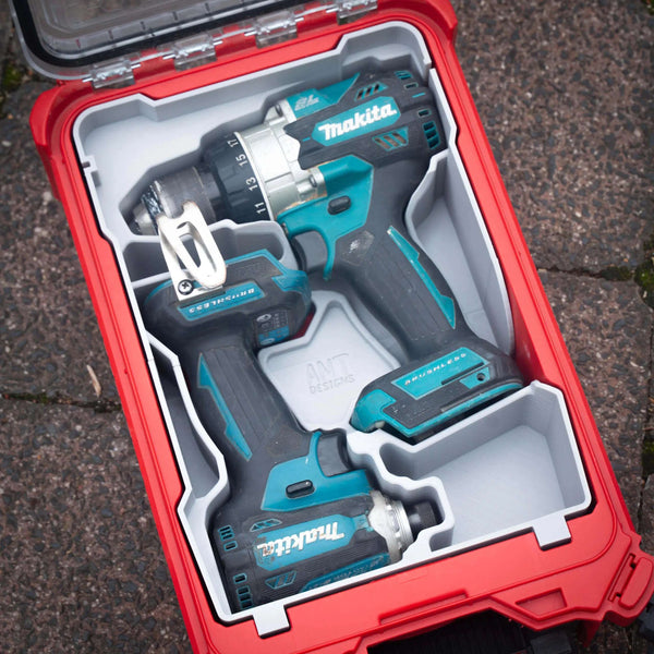 Makita 18V Drill & Impact Insert  packout australia