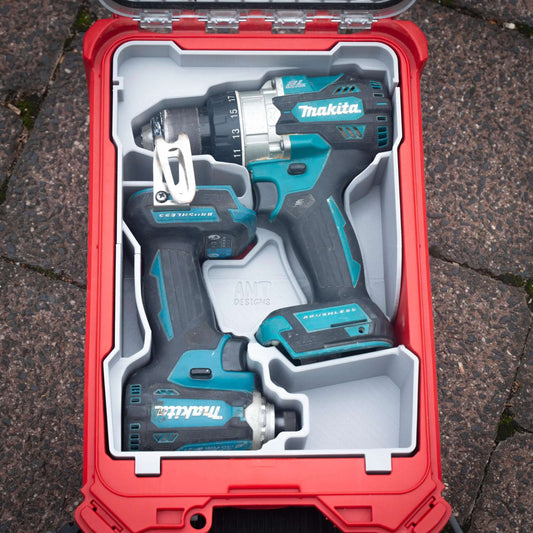 Makita 18V Drill & Impact Insert  packout australia