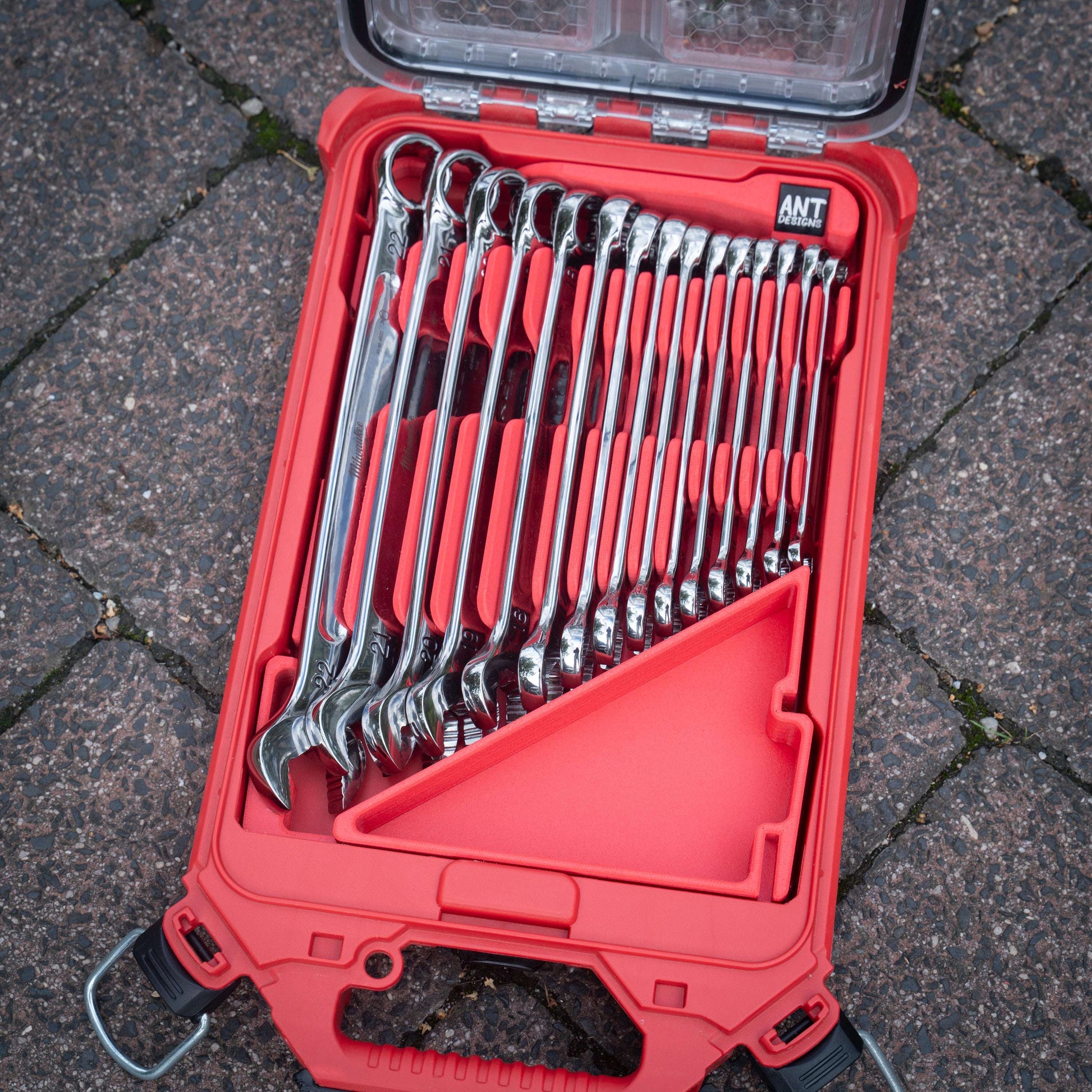 Milwaukee 15pc Combination Wrench Set Insert (Metric)