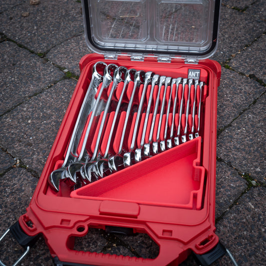 Milwaukee 15pc Combination Wrench Set Insert (Metric)