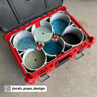 Orbital Sanding Pads Insert (PACKOUT Toolbox)  packout australia