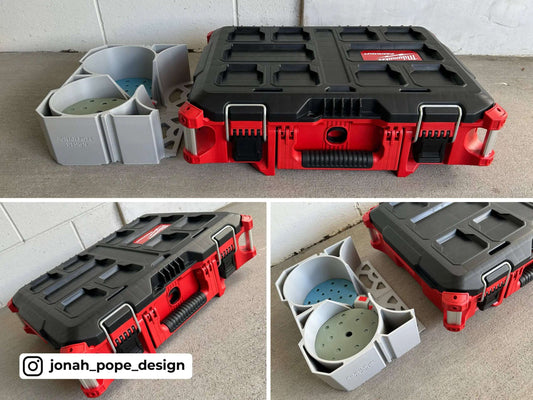 Orbital Sanding Pads Insert (PACKOUT Toolbox)  packout australia