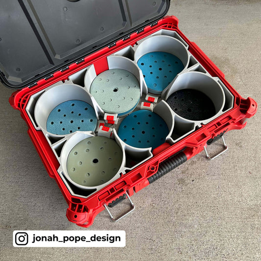 Orbital Sanding Pads Insert (PACKOUT Toolbox)