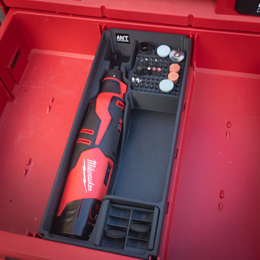 M12 Rotary Dremel (BRUSHLESS) Insert | Modular PACKOUT Drawer System