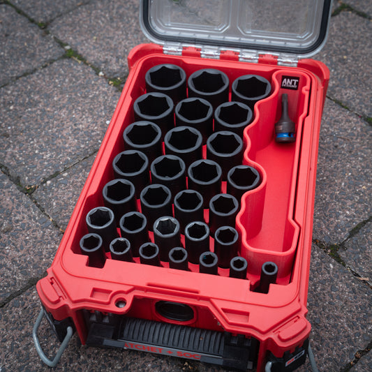 SHOCKWAVE 1/2" Drive 29PC Metric Deep Insert