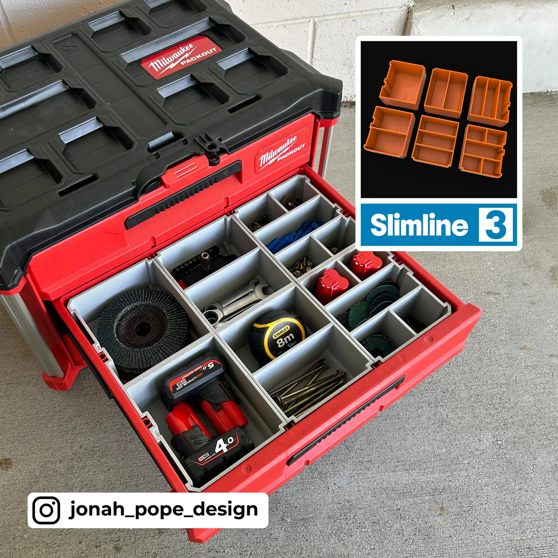 Organiser Tubs Insert | Modular PACKOUT Drawer System  packout australia
